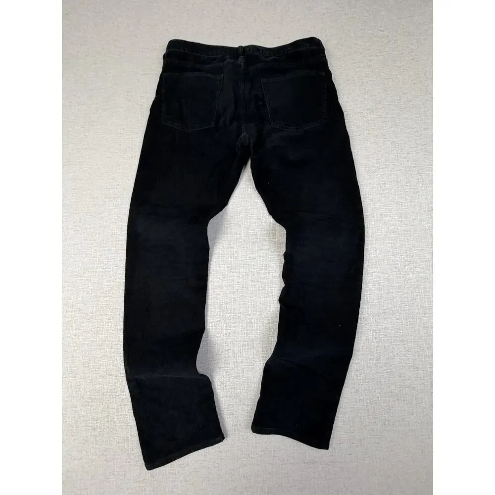 J.Crew 770 Straight Corduroy Pants Men’s 34x32 Black 5 Pocket Stretch